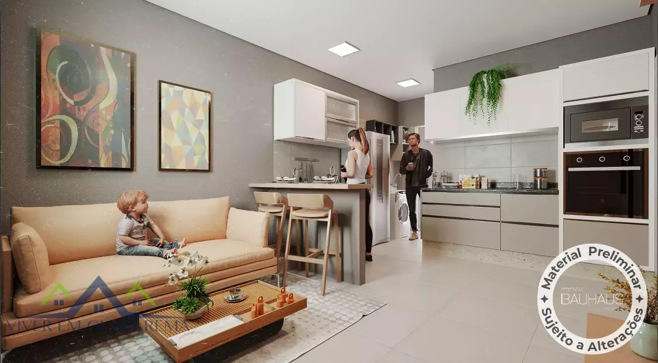 CASAS EM CONSTRUÇÃO NO RESIDENCIAL BAUHAUS - OPÇÕES TÉRREAS E NO PISO SUPERIOR — Miniatura 3