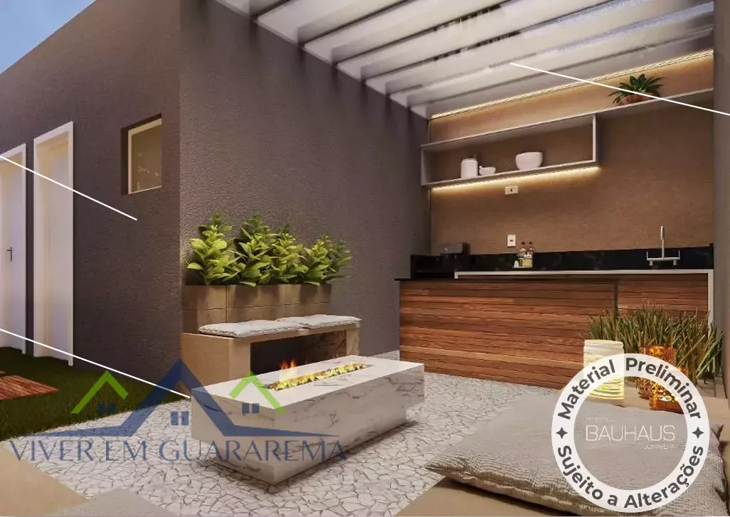 CASAS EM CONSTRUÇÃO NO RESIDENCIAL BAUHAUS - OPÇÕES TÉRREAS E NO PISO SUPERIOR — Miniatura 5