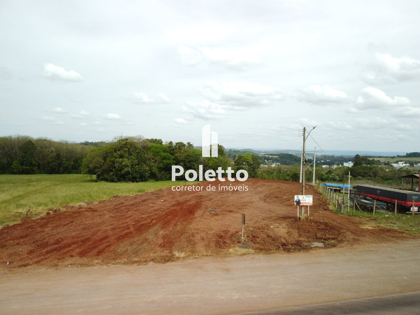 Vende-se terreno na perimetral de Marau, em Frente o Posto Cotramar — Miniatura 2