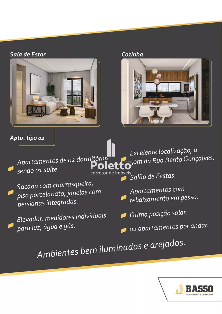 Apartamentos de 02 dormitórios na planta - La Vita Residence — Miniatura 8