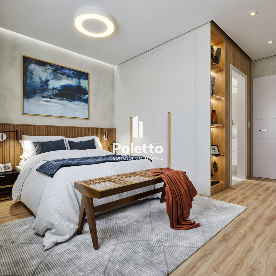 Apartamento na planta com 02 dormitórios - Ed. Bento Residence — Miniatura 4