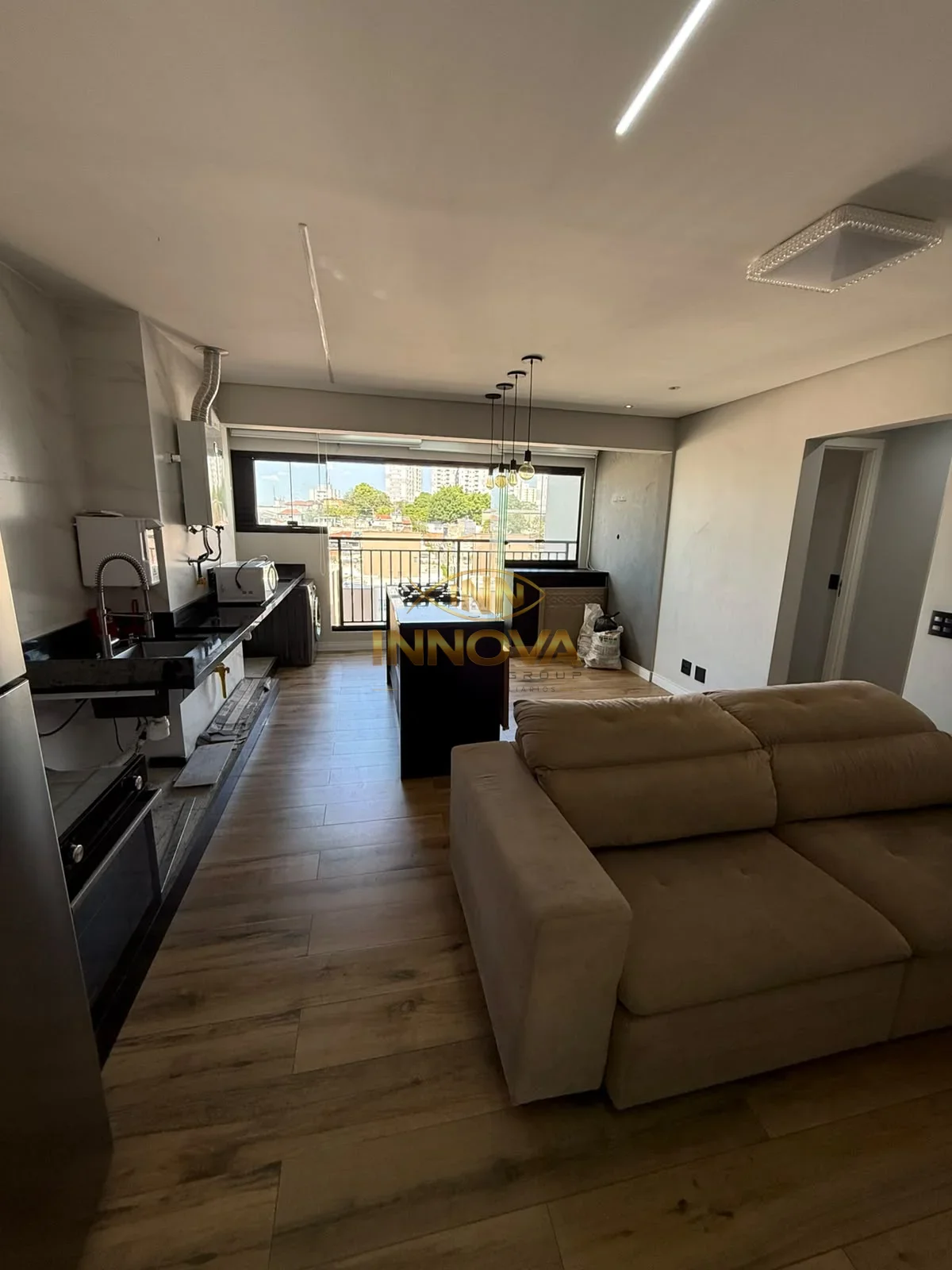 Apartamento moderno para locação, 55m², 2 dormitórios, suíte e vaga no São Pedro, Osasco — Miniatura 2