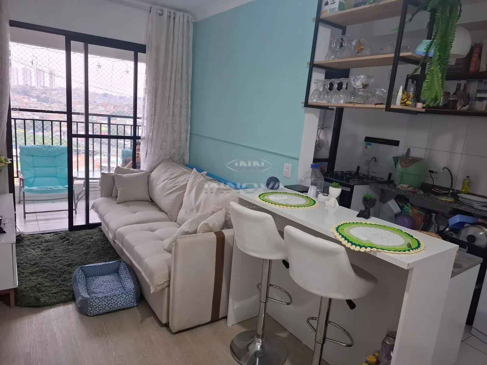 Apartamento à venda com 2 quartos, sacada, 1 vaga, e lazer no São Pedro, Osasco — Miniatura 4