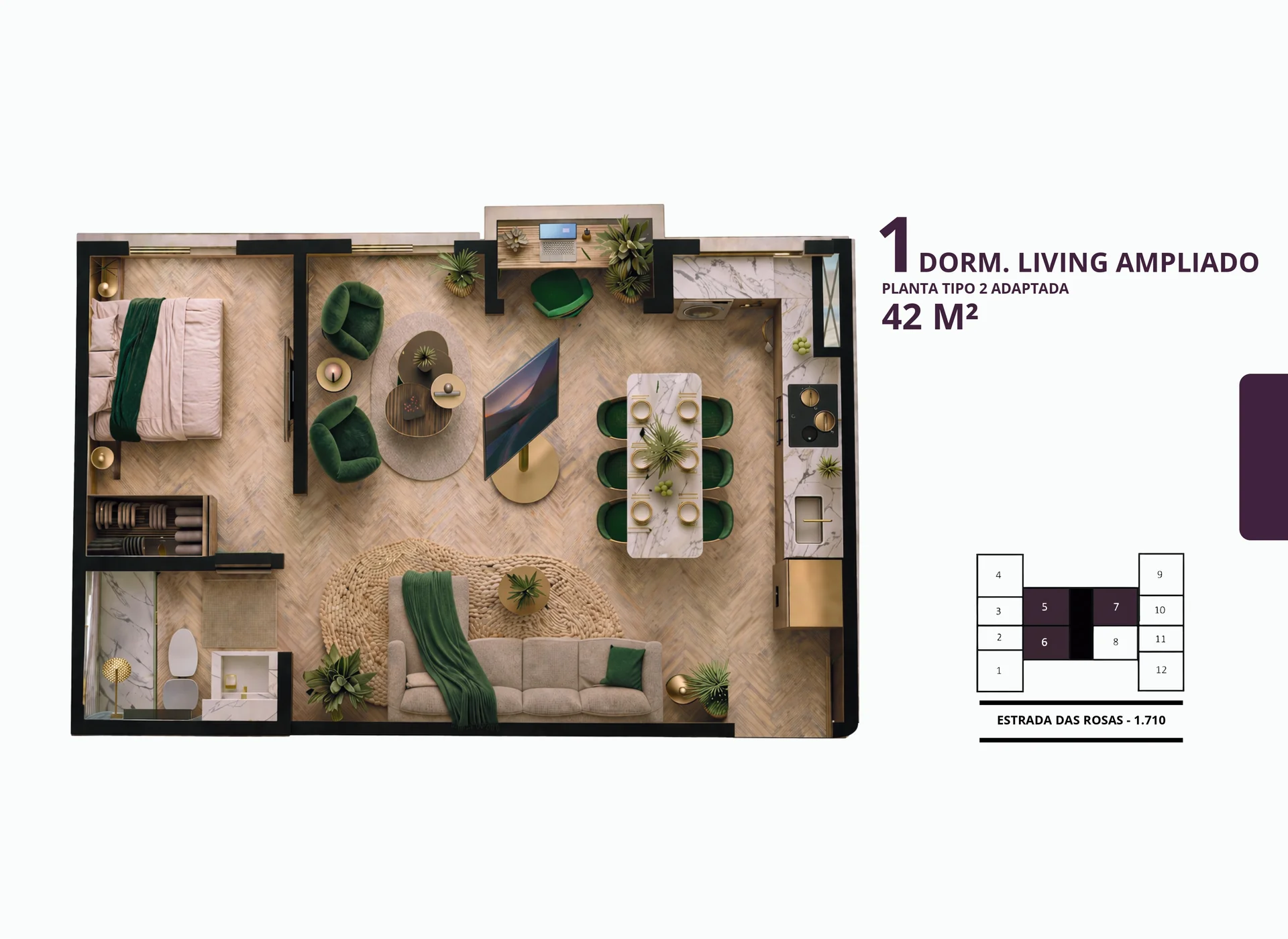Apartamento em obras de 35 a 42m², 1 e 2 dormitórios, com sacada, opção de vaga no Santa Maria, Osasco — Miniatura 11