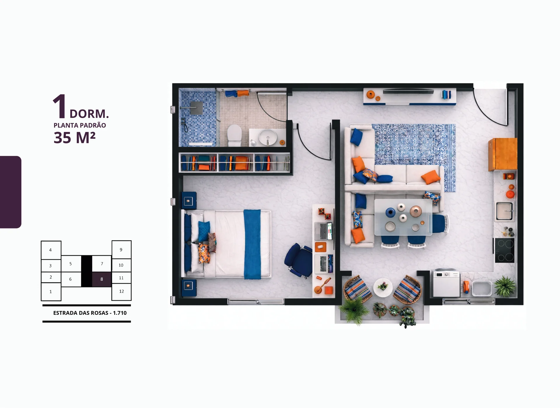 Apartamento em obras de 35 a 42m², 1 e 2 dormitórios, com sacada, opção de vaga no Santa Maria, Osasco — Miniatura 10