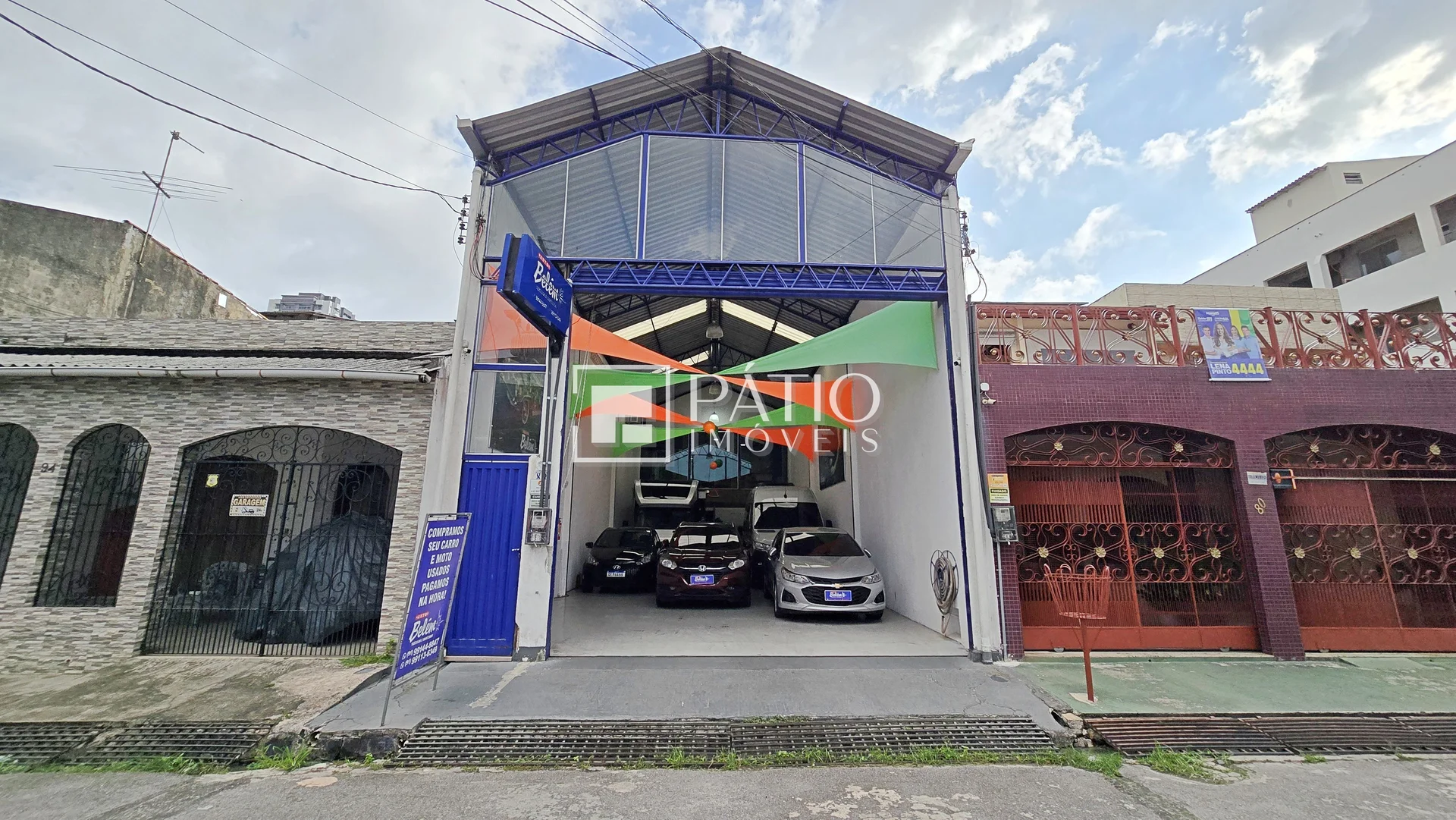 Marco. Galpão com escritórios. Passagem Lindolfo Collor.