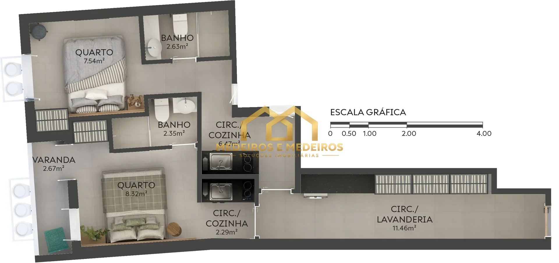 APARTAMENTO EM BOTAFOGO — Miniatura 8